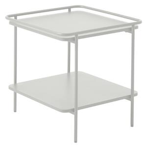 Dizajnový odkladací stolík Harinder 45 cm sivý
