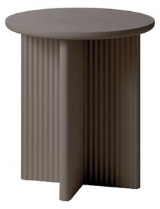 Dizajnový odkladací stolík Dallyce 50 cm taupe