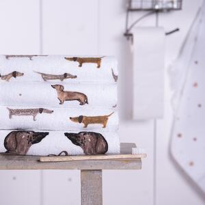 Kuchynský froté uterák s jazvečíkom Dachshund Love - 40*66 cm - Clayre & Eef