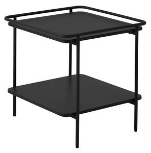 Dizajnový odkladací stolík Harinder 45 cm čierny