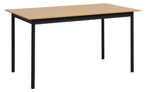Dizajnový jedálenský stôl Lakshmana 140 cm prírodný dub