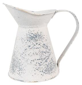 Béžový dekoračný plechový džbán Fun Antique - 17*11*17 cm - Clayre & Eef