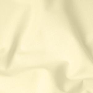 Goldea bavlnená jednofarebná látka - plátno suzy - smotanová - šírka 142 cm 142 cm