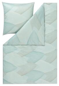 POSTEĽNÁ BIELIZEŇ, interlock džersej, mätovozelená, 140/200 cm Estella - Obliečky & plachty