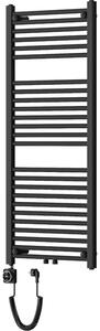 Mexen Mars, elektrické vykurovacie teleso 1200 x 500 mm, 500 W, čierna, W110-1200-500-6500-70