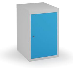 Podstavný dielenský box na náradie s dverami KOVONA, bez políc, 800 x 480 x 610 mm