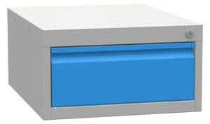 Závesný dielenský box na náradie KOVONA, 2 zásuvky, 350 x 480 x 610 mm