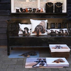 Podnos na nohy s jazvečíkom v okuliaroch Dachshund humour - 43*33*7cm - Mars & More