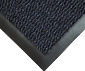 Ekonomická polypropylénová čistiaca rohož, 900 x 1500 mm, modrá