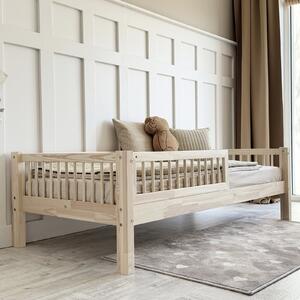 Raj posteli Detská posteľ BASIC PZ 190/90 cm , 200x90 cm (výška nožičiek 19 cm) 190x90 cm prírodná