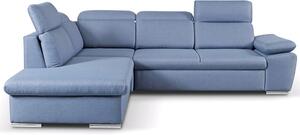 Rohová sedacia súprava Aldon OTM-2F, modrá tkanina