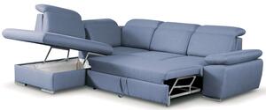 Rohová sedacia súprava Aldon OTM-2F, modrá tkanina