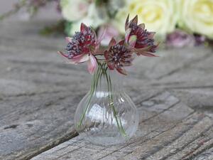 Sklenená dekoračná vázička Latia - Ø 6*7cm - Chic Antique