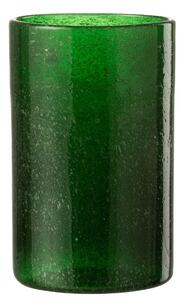 Zelený pohár s bublinkami Long Drink Lisboa - Ø8*13cm / 500ml - J-Line by Jolipa