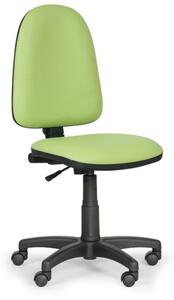 Pracovná stolička TORINO bez podpierok rúk, zelená