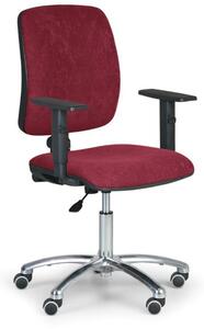 Kancelárska stolička TORINO II, červená