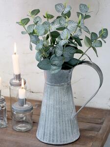 Dekorácia umelá zelená kvetina Eucalyptus bouquet - 35 cm - Chic Antique