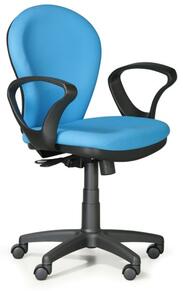 Kancelárska stolička LEA, svetlo modrá