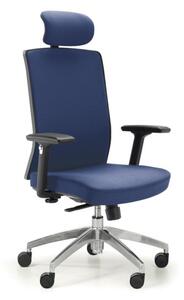Kancelárska stolička ALTA F, modrá