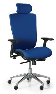 Kancelárska stolička LESTER F, modrá