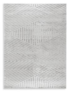 Koberec Nova1, 140x190 cm, strieborná