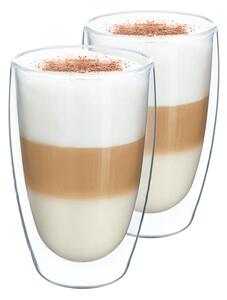 KONDELA Termo poháre, set 2 ks, na latte, 450 ml, HOTCOOL TYP 2