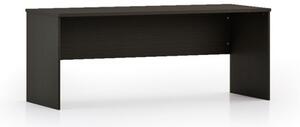 Písací stôl INTEGRO, 740 x 1750 x 700 mm, wenge