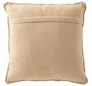 Vonkajší prírodno-krémový vankúš Miami Outdoor - Ø 42*10*44cm - J-Line by Jolipa