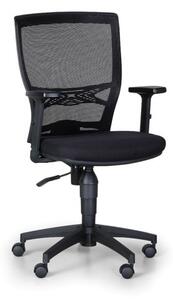 Kancelárska stolička VENLO, čierna