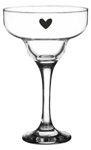 Poháre na Martini so srdiečkom Heart - Ø 7*17 cm / 200 ml - Clayre & Eef