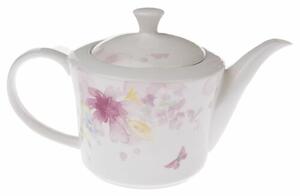 Porcelánová kanvička na čaj Flower, 1,27 l