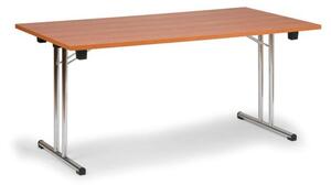 Skladací konferenčný stôl FOLD, 1400x690 mm, dezén čerešňa