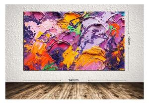 Obraz Tablo Center Strokes, 140 × 100 cm