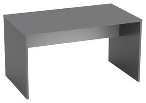KONDELA PC stôl, grafit/biela, RIOMA NEW TYP 11