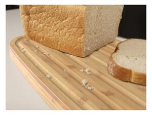 Biely chlebník s dreveným vekom Josoph Josoph Bin