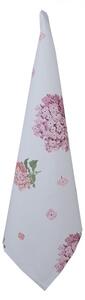Bavlnená utierka s kvety hortenzie Vintage Grace II - 50*70 cm - Clayre & Eef