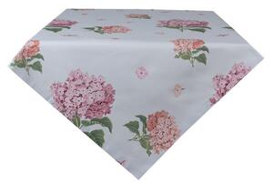 Bavlnený obrus s kvety hortenzie Vintage Grace - 130*180cm - Clayre & Eef