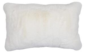 Biely plyšový mäkučký vankúš Soft Teddy White Off - 30*15*50cm - Mars & More