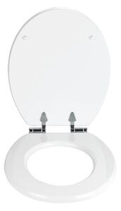 WC sedadlo z drevovláknitej dosky Wenko Lorca, 44 × 37,5 cm