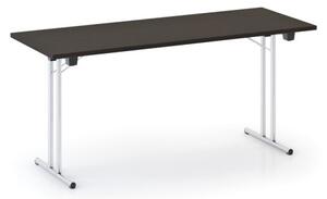 Skladací konferenčný stôl Folding, 1600x800 mm, wenge