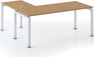 Stôl PRIMO SQUARE 1800 x 1800 mm, orech