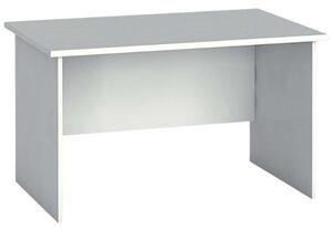 Kancelársky písací stôl PRIMO FLEXI, rovný 1200 x 800 mm, biela