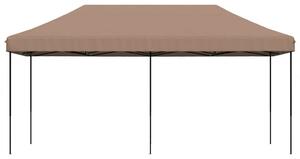 Skladací pop-up párty stan hnedý 580x292x315 cm