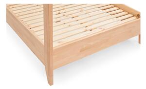 Dvojlôžková posteľ z masívneho bukového dreva SKANDICA Canopy, 160 x 200 cm