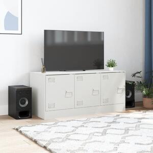 TV skrinka biela 99x39x44 cm oceľ