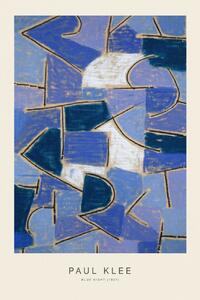 Umelecká tlač Blue Night (Special Edition) - Paul Klee, (26.7 x 40 cm)