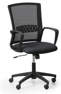 Kancelárska stolička ROY, čierna