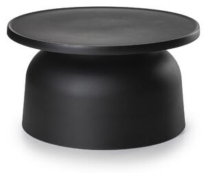 HowHomely Konferenčný stolík OTTO 37 cm čierny
