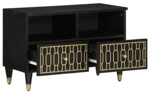 TV skrinka 70x33x46 cm masívne mangovníkové drevo