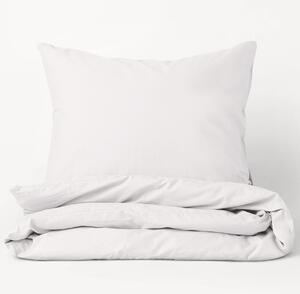 Goldea bavlnené posteľné obliečky - biele 140 x 200 a 70 x 90 cm